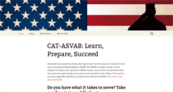 Desktop Screenshot of cat-asvab.com