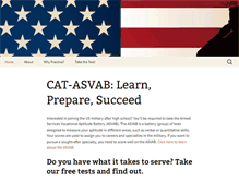 Tablet Screenshot of cat-asvab.com